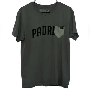 Camp Green Gray Short Sleeve San Diego Padres Women’s Tee